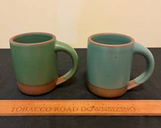 O11 - $300. Set of 7 East Fork Pottery Mugs. Measures 4.25" Tall. Retired colors. All are in great condition.