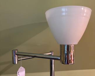 O49 - $20. Floor Lamp. Measures 55" tall.