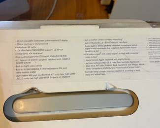 O125 - $80. Apple iMac 20".