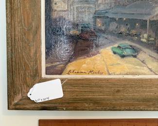 O68 - $125. Liliane Kirby oil Painting. Measures 16.5" W x 20.5" Tall.