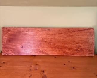 O70 - $60. Palauan Story Board Hand Carved and Painted. Measures 30" W x 9" Tall.