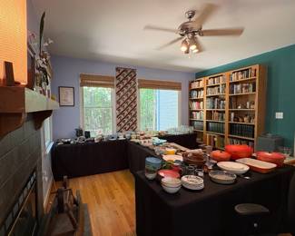 OVERVIEWS - We can not hold items out of these photos - you MUST come to the sale to purchase and shop!