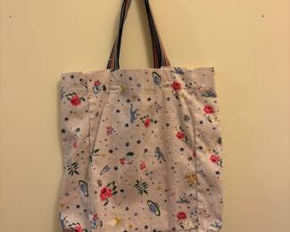 O74 - $20. Cath Kidston Fearne Tote. Measures 16” W x 17” Tall.