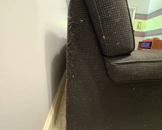 O16 - FREE. Sofa with Cat Damage. Measures 87.5” W x 36” D x 30” Tall.