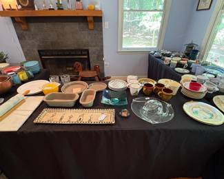 OVERVIEWS - We can not hold items out of these photos - you MUST come to the sale to purchase and shop!
