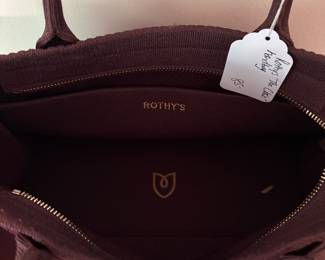 O79 - $85. Rothy’s “The Classic” Handbag. Like New.