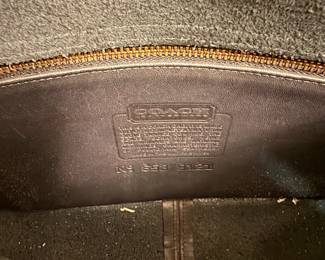 O78 - $80. Vintage Coach Spectator Bag Purse. Made in NYC.