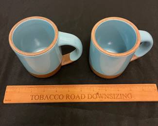 O11 - $300. Set of 7 East Fork Pottery Mugs. Measures 4.25" Tall. Retired colors. All are in great condition.