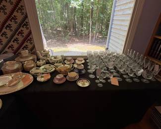 OVERVIEWS - We can not hold items out of these photos - you MUST come to the sale to purchase and shop!