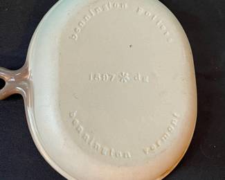 O108 - $60. Bennington Potters Bake Wear Set. 11.75" Loaf Pan, 9.5" Loaf Pan, 10.25 Pie Dish, 9" Pie Dish, 7.75" Bistro Dish.