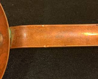 O128 - $35. 16” Made in France Copper Ladle. Heavy.