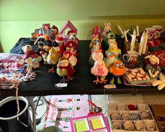 OVERVIEWS - We can not hold items out of these photos - you MUST come to the sale to purchase and shop!
