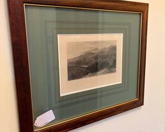O37 - $50. The Lonely Mountains of North Carolina. R. Einshellwood. Measures 22.5” W x 18.5” Tall.