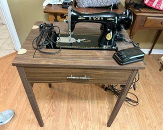Vintage Singer sewing machine