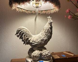 Cool Rooster lamp!
