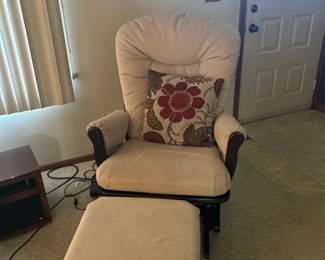 Nice rocker with footstool!
