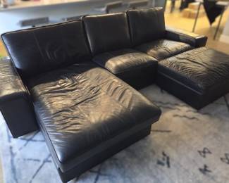 Leather sofas