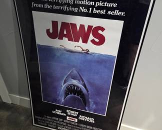 Jaws movie poster