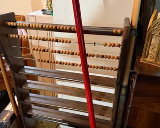 Pool table counter