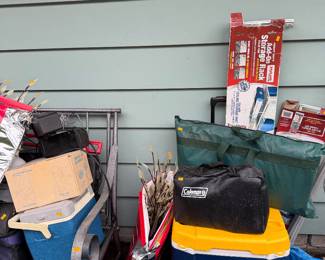 Coolers, heater or golf cart, sides for golf cart