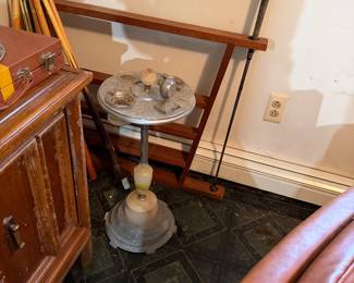 Antique smoking stand