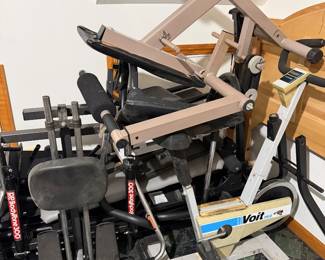 Gym equipment of all sorts