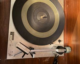 Vintage turntable