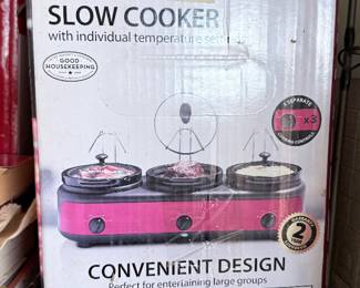 farberware 3 crock slow cooker