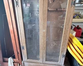 Cabinet with glass doors