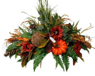 198 - Handcrafted Fall Centerpiece - 42 x 25 x 24