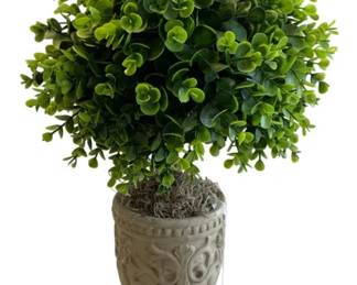 373 - Faux Arrangement in Planter - 18 x 12 x 12