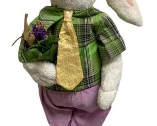 939 - Plush Freestanding Easter Bunny - 31"