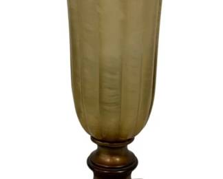 1304 - Lamp -16 Inches Tall (Description): Used as is electric/electronic/mechanical item. No guarantee all components, untested.