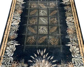 500 - Machine Woven Tropical Area Rug - 90 x 62.5