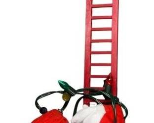 975 - Climbing Santa - 42" tall (Description): Used as is electric/electronic/mechanical item. No guarantee all components, untested.