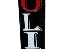 980 - "Happy Holidays" Wood Sign - 49.5 x 6.75 x 1