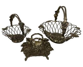 1424 - Vtg Godinger Silver Art Co. Assorted Items (Description): 10 x 11