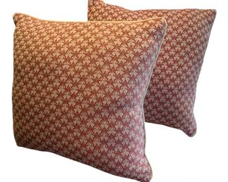 309 - 2 Decorative Pillows - 20 x 20