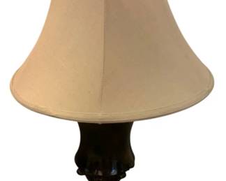183 - Lamp - 24" Tall (Description): Used as is electric/electronic/mechanical item. No guarantee all components, untested.