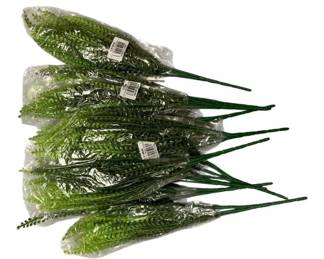 1215 - 10 Sprigs of Artificial Bead Grass