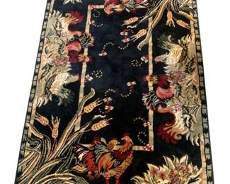 265 - Rooster Rug - 6ft x 9ft