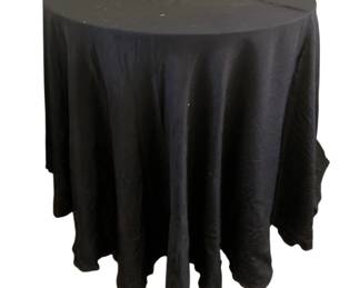 421 - Round End Table w/ cover - 30 x 30