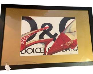 464 - Framed Artwork, signed - 27 x 39