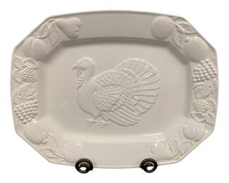 1389 - Martem / Safaril Turkey Tray w/ Stand - 14 x 18.5