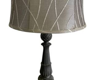 456 - Table Lamp - 35" (Description): Used as is electric/electronic/mechanical item. No guarantee all components, untested.