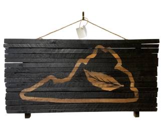 602 - "VA" Wooden Plaque - 16 x 30