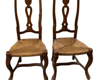 803 - 2 Chairs - 44 x 19.5 x 21