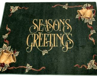 1344 - Seasons Greetings Rug - 47 x 63