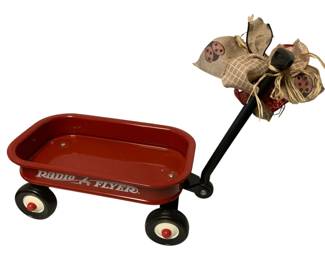 610 - Mini Radio Flyer Wagon - 5.5 x 25 x 7.5