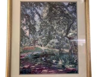 393 - Framed Print - 37.5 x 31